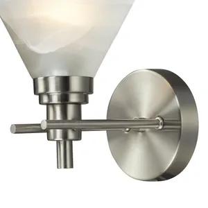 Pemberton 9'' High 1-Light Sconce - Brushed Nickel 3