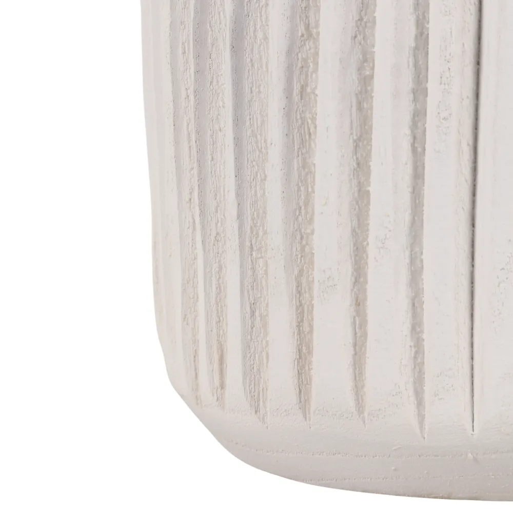 WESTONGATE WHITE VASE 9 (IN)