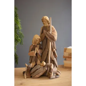 Driftwood Mary, Joseph and Jesus 1