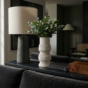 CALTONPORT WHITE VASE 11 (IN) 10