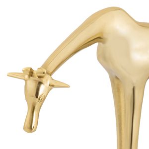 Brass Giraffe Sculpture - Small 4
