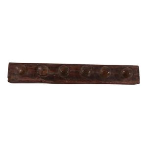 BERGENBURN BROWN CANDLE HOLDER 5 (IN) 8