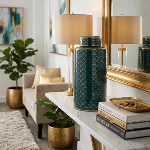 CLARAVALE GOLD JAR 16 (IN) 2