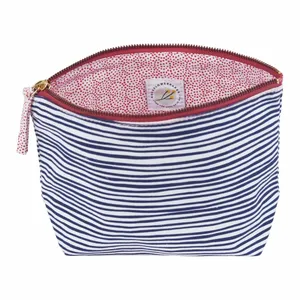 Suri Navy Medium Essential Canvas Pouch 6