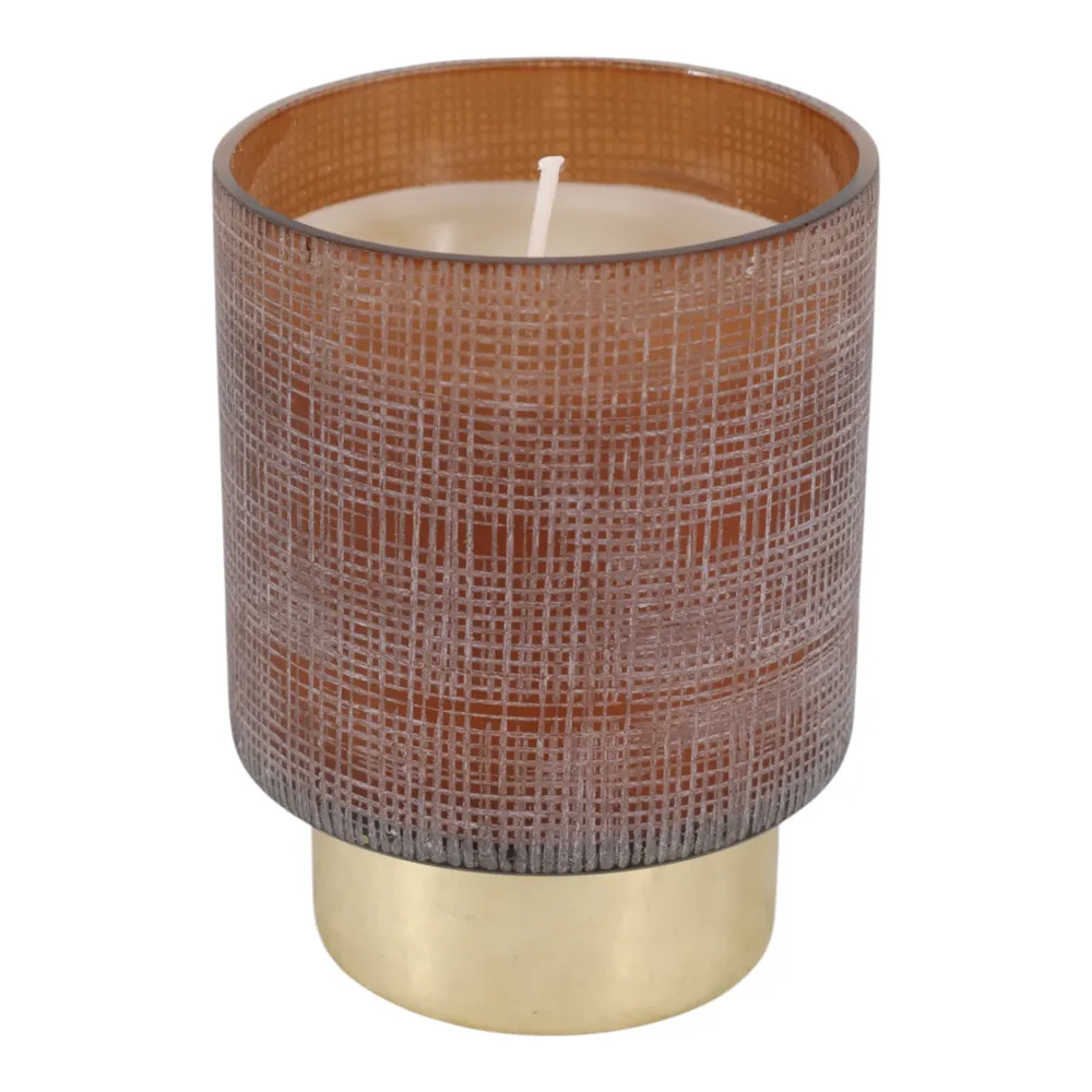 GUNNARCREST JASMINE ETCHED CANDLE 4 (IN)