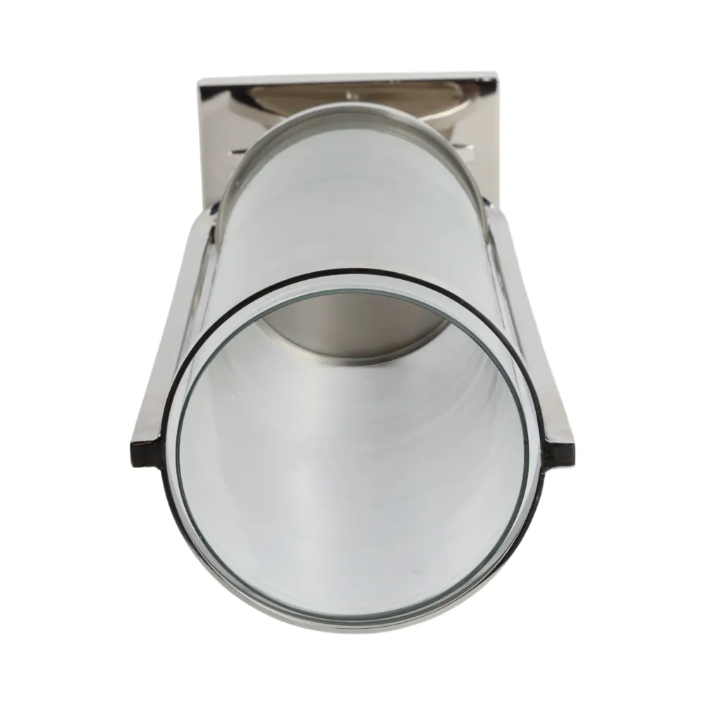 OLIVERHAVEN SILVER CANDLE HOLDER 27 (IN)
