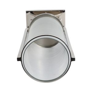 OLIVERHAVEN SILVER CANDLE HOLDER 27 (IN) 7