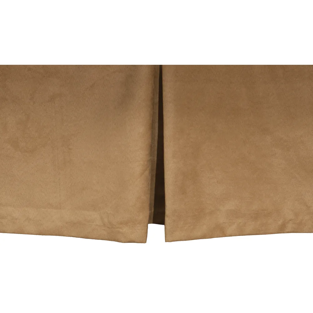 Arizona Bedskirt - Full - Fawn Suede