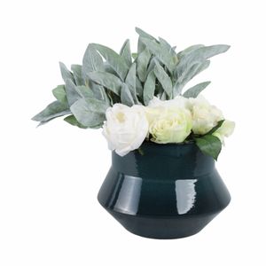 FORBESBEACH BLUE VASE 9 (IN) 3