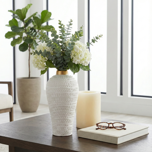 VERNONHOLM WHITE VASE 12 (IN) 10