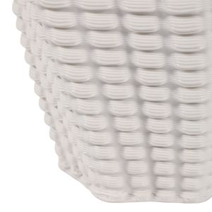 ELWINROSE WHITE VASE 16 (IN) 7