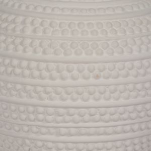 ROWANLAKE WHITE VASE 8 (IN) 5