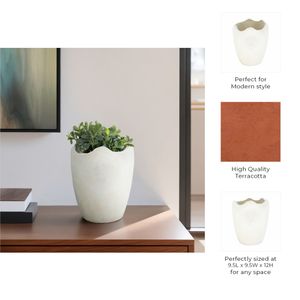 INGRIDSHAW IVORY VASE 12 (IN) 11