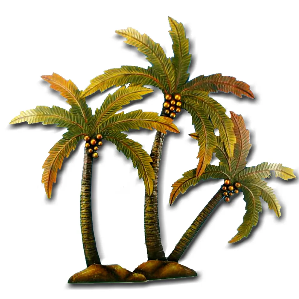 41" PALM TREE WALL PLAQUE