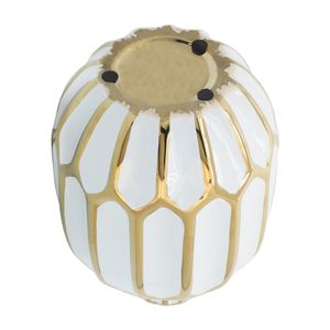 CALVINHAM WHITE VASE 8 (IN) 5