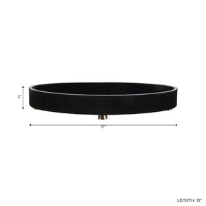 DEWEYLAKE BLACK TRAY 3 (IN) 10