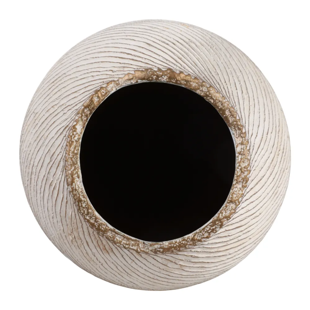 DENNINGLAND WHITE VASE 26 (IN)