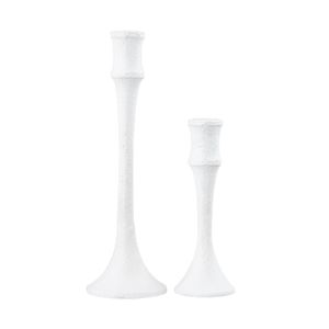 Miro Candleholder - Set of 2 Plaster White 1