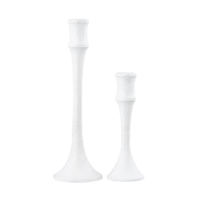 Miro Candleholder - Set of 2 Plaster White