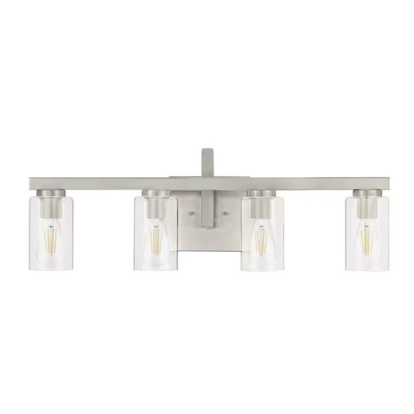 Melina 29'' Wide 4-Light Vanity Light - Brushed Nickel
