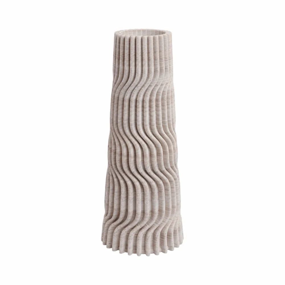 LAKEWORTH TAN VASE 14 (IN)