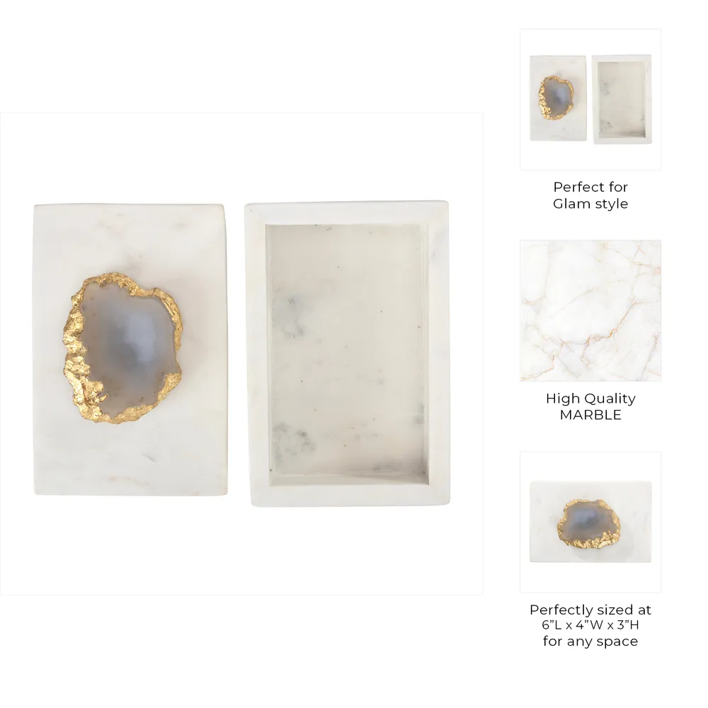 HATCHER WHITE BOX 4 (IN)