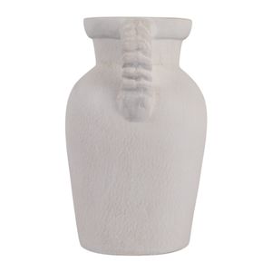 CLOVERWIND WHITE VASE 12 (IN) 5