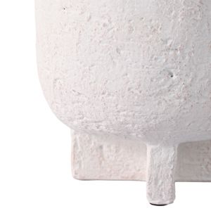ELDONBROOK SET OF 2 WHITE PLANTER 8 (IN) 5