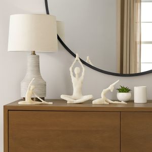 BARRONHOLM SET OF 3 WHITE DECOR 16 (IN) 11