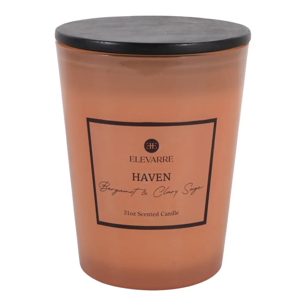 ROWANSTONE HAVEN BERGAMONT & CLARY CANDLE 7 (IN)