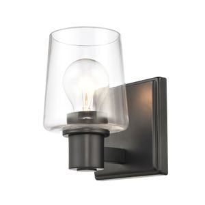 Celia 5'' Wide 1-Light Vanity Light - Matte Black 2
