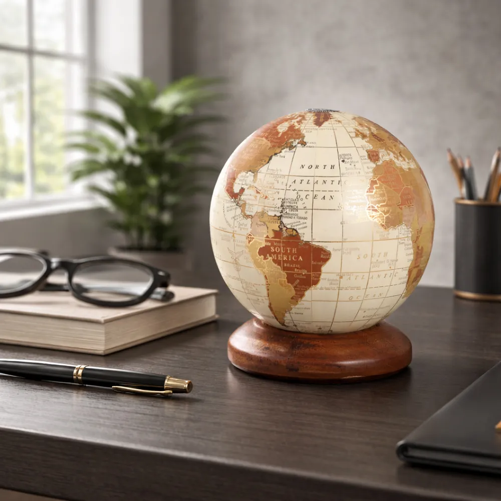 GARSONVALE BROWN GLOBE 6 (IN)