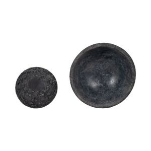 DAMIENPARK SET OF 2 BLACK BOWLS 5 (IN) 6