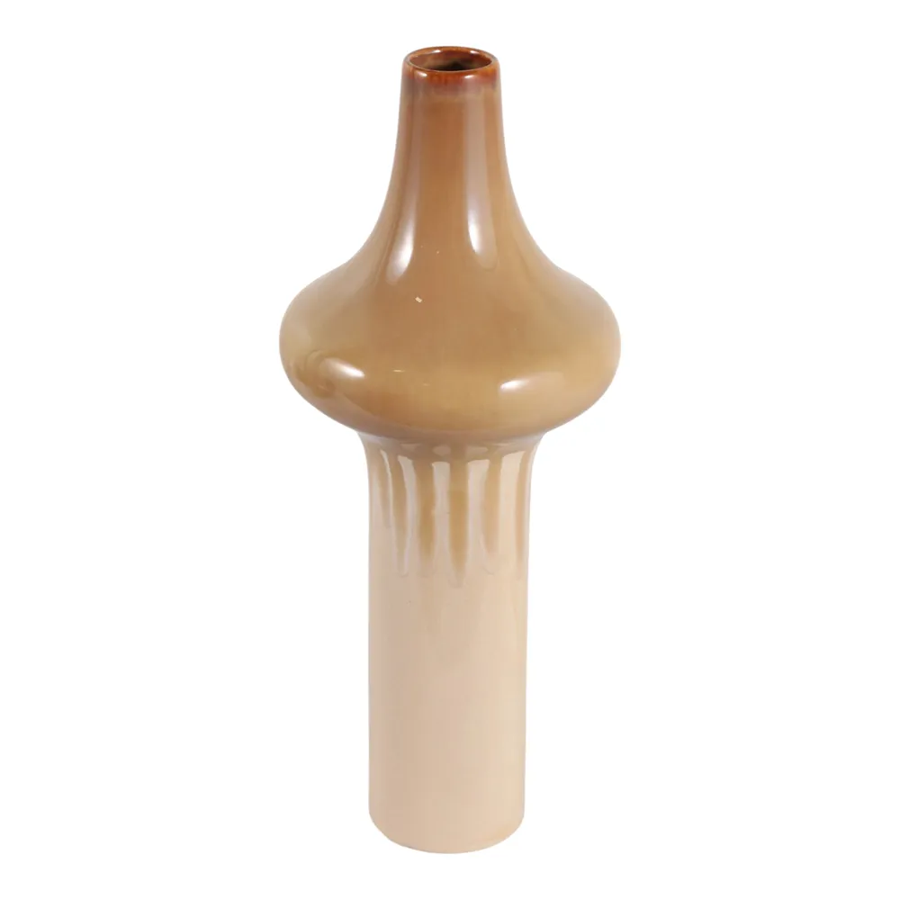 TUCKERVALE BROWN VASE 19 (IN)