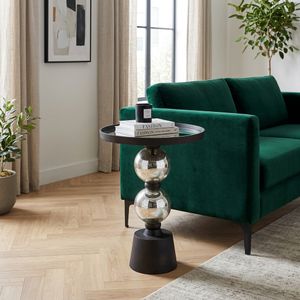 BROCKWAY BLACK TABLE 22 (IN) 8