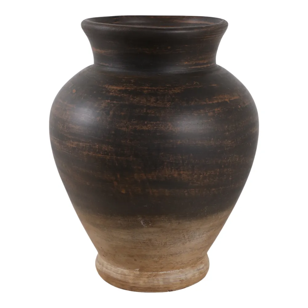 NADIAVIEW BROWN VASE 13 (IN)
