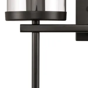 Oakland 13.5'' Wide 2-Light Vanity Light - Black 4