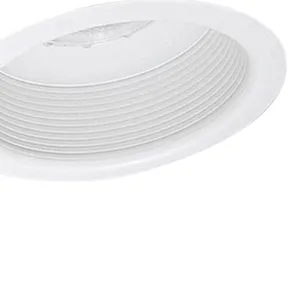 Trace 6'' Wide 1-Light Recessed Trim - Matte White 4
