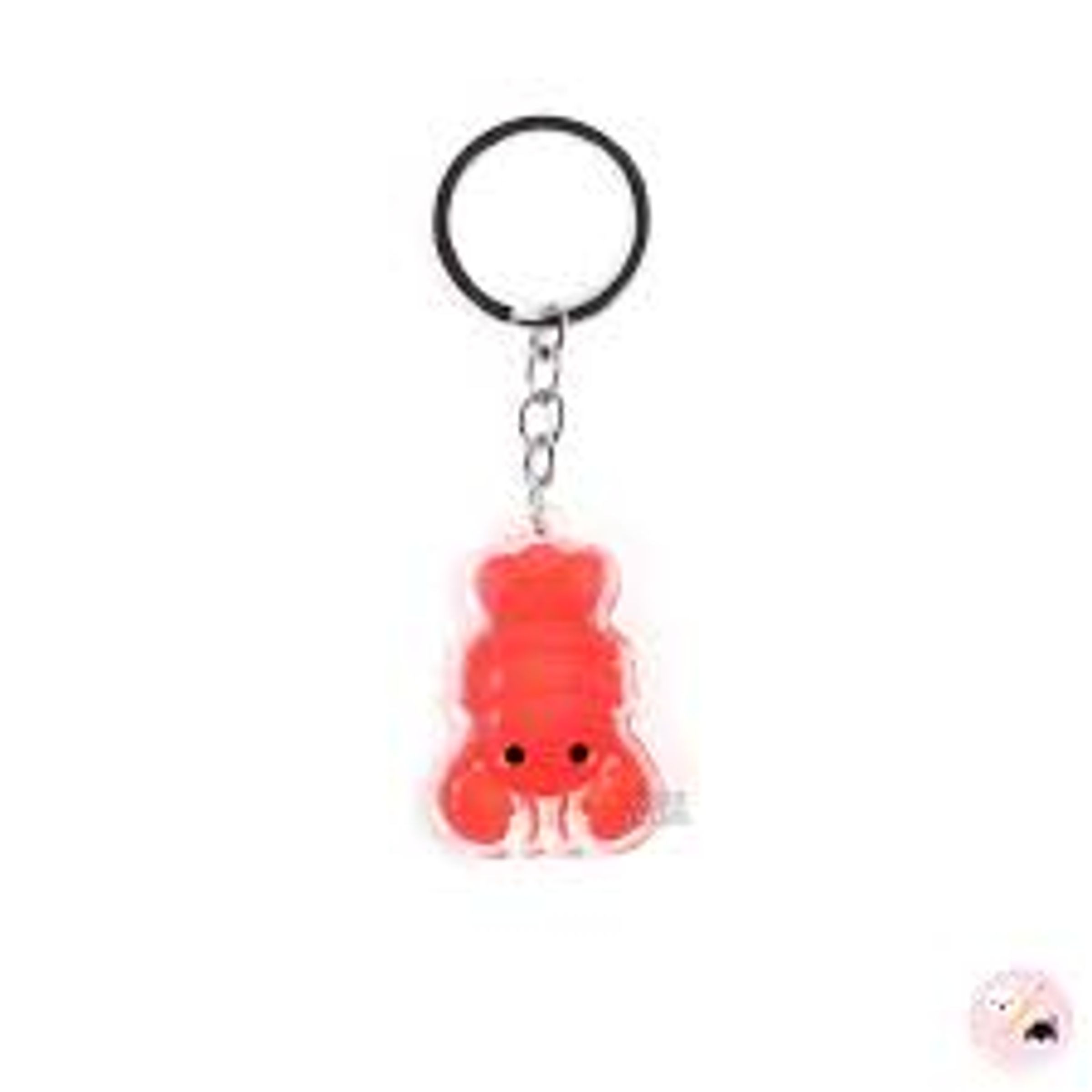 GLITTER KEYCHAIN - LOBSTER BUOY