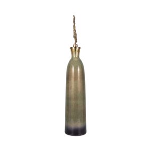 BECKETTWELL GOLD GLASS VASE 41 (IN) 4