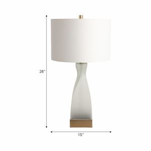 JASPERWIND WHITE LAMP 28 (IN) 8