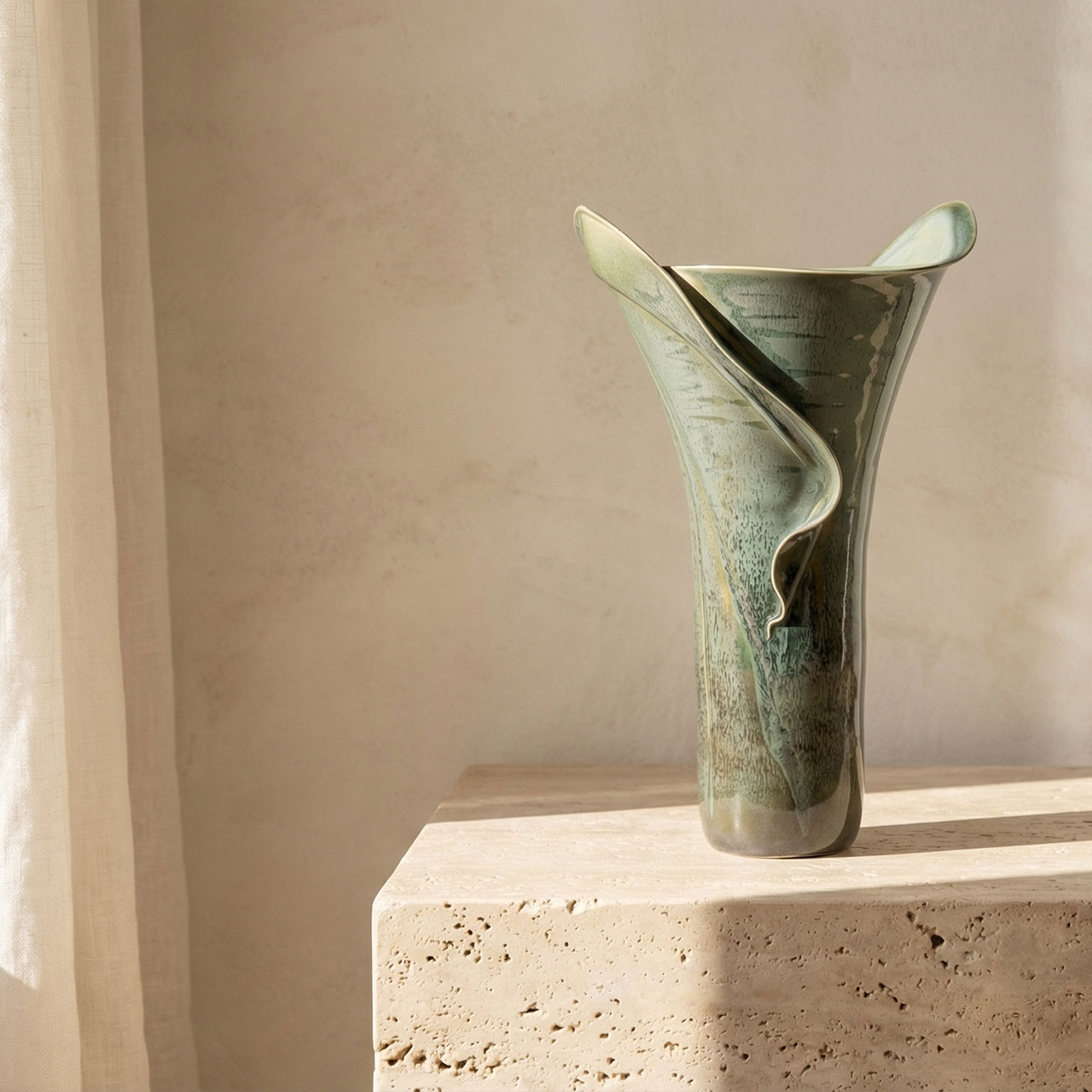 Goyen Green Vase