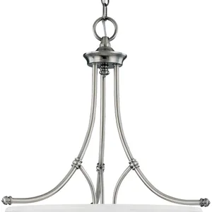 Harmony 21'' Wide 3-Light Pendant - Satin Pewter 3
