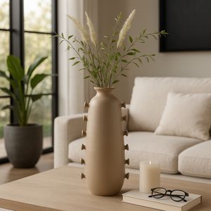 BURGESSBROOK TAN VASE 22 (IN) 11