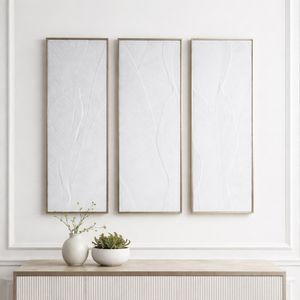 HAMMONDHAM SET OF 3 GOLD ART 2 (IN) 10