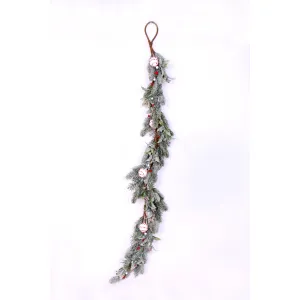 Christmas Peppermint 4ft Garland 3