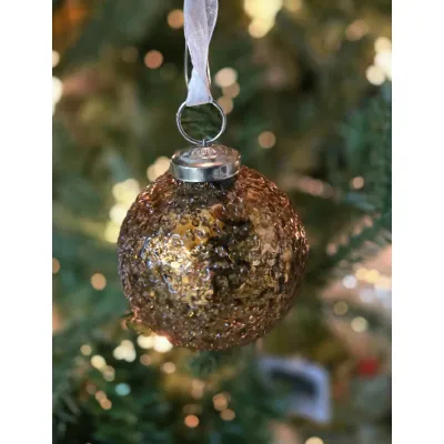 Copper Glow Hanging Ornament 3.5in