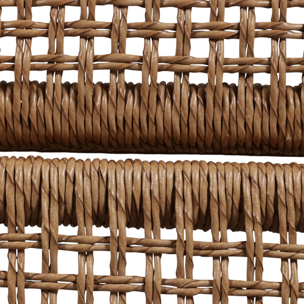 RAMONATON SET OF 2 TAN BENCHES 18 (IN)