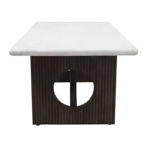 BISHOPWORTH WHITE COFFEE TABLE 19 (IN) 4