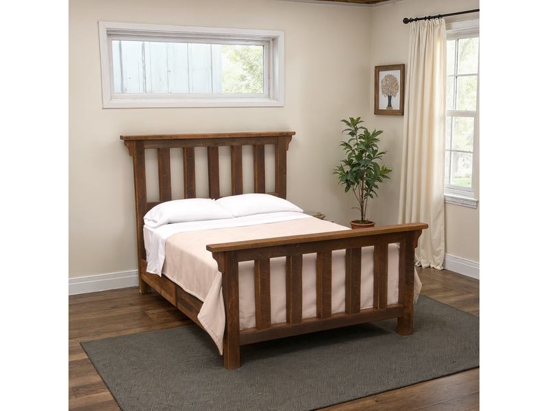 Barnwood Post Bed - King 1